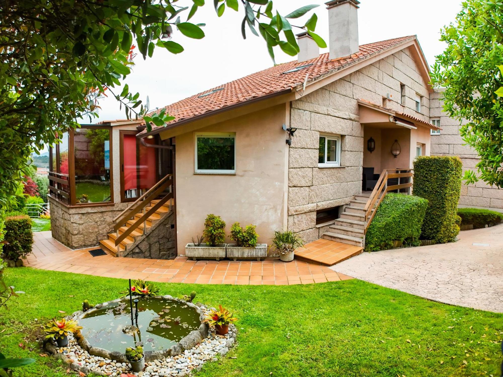 Casa Vila Do Mar Baiona Exterior foto