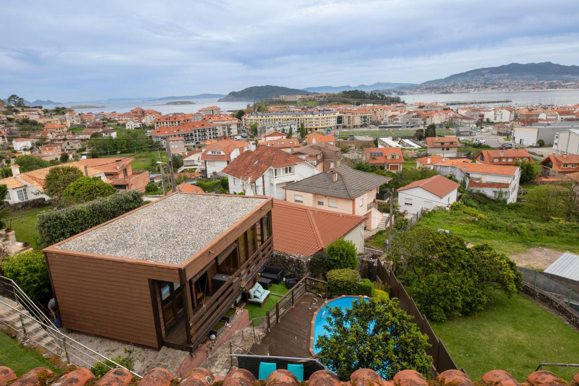 Casa Vila Do Mar Baiona Exterior foto